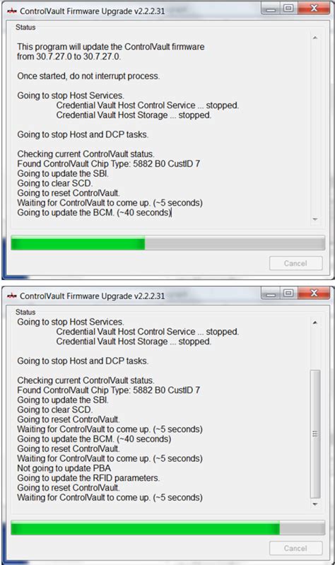 Dell controlvault firmware update